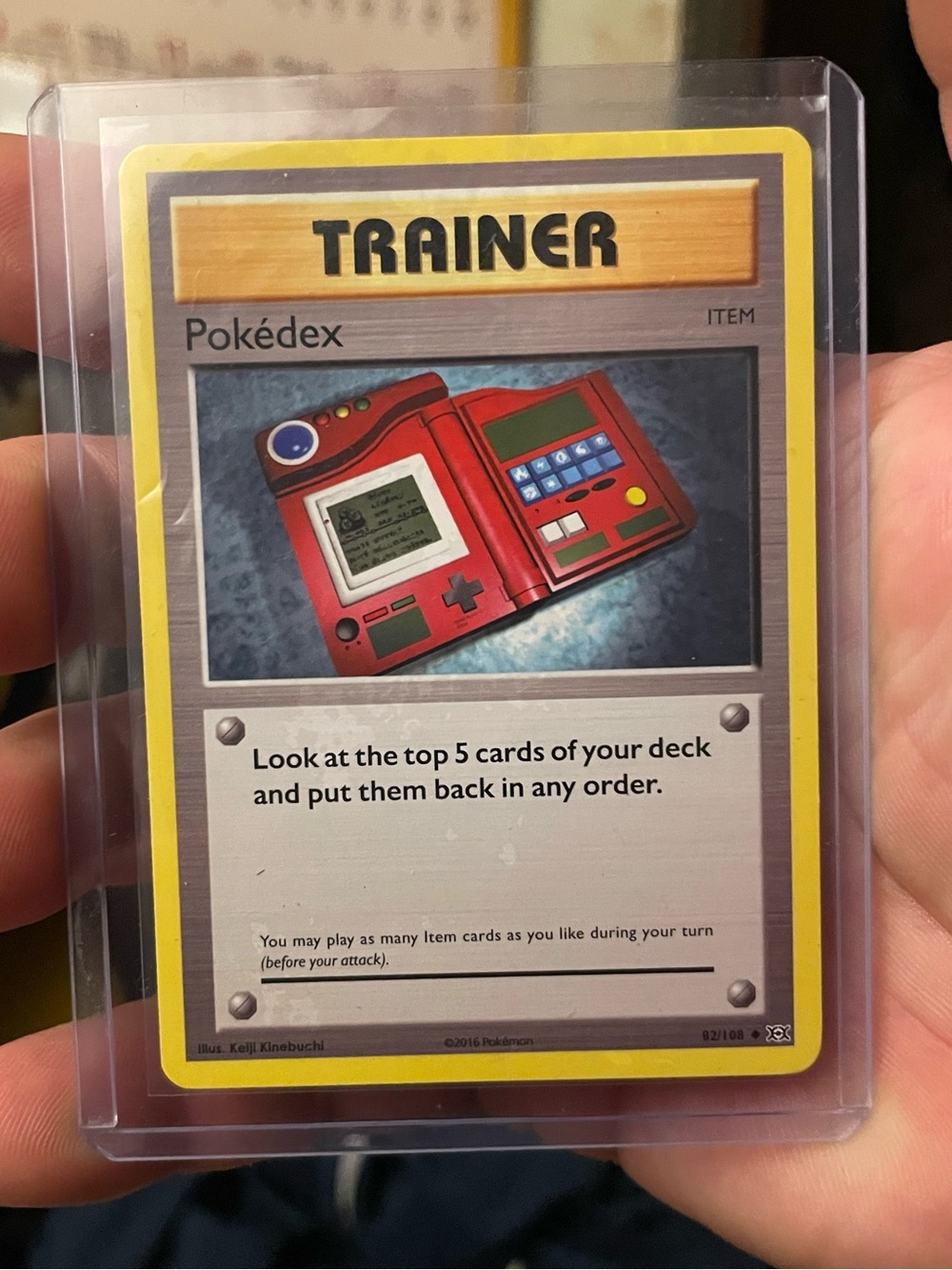 Pokédex Trainer Card #82